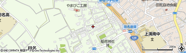 神奈川県相模原市中央区田名7170周辺の地図
