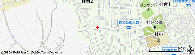 神奈川県横浜市青葉区桂台2丁目17-1周辺の地図