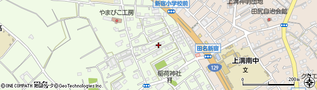 神奈川県相模原市中央区田名7182周辺の地図