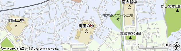 東京都町田市南大谷1260周辺の地図
