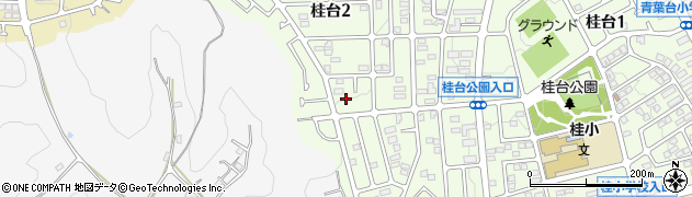 神奈川県横浜市青葉区桂台2丁目17-18周辺の地図