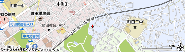 東京都町田市南大谷1439周辺の地図