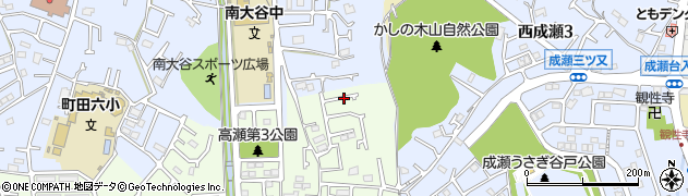 東京都町田市高ヶ坂4丁目16周辺の地図