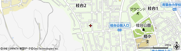 神奈川県横浜市青葉区桂台2丁目17-12周辺の地図