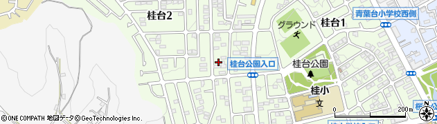 神奈川県横浜市青葉区桂台2丁目15-26周辺の地図