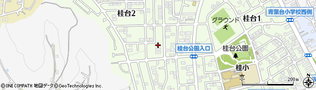神奈川県横浜市青葉区桂台2丁目16-22周辺の地図