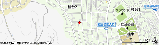 神奈川県横浜市青葉区桂台2丁目17-25周辺の地図