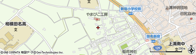 神奈川県相模原市中央区田名7260周辺の地図
