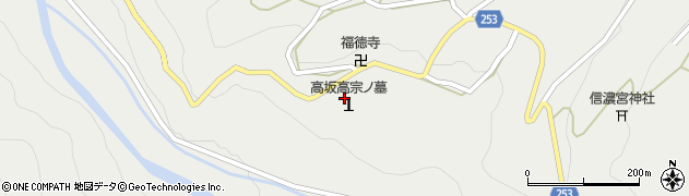 高坂高宗ノ墓周辺の地図