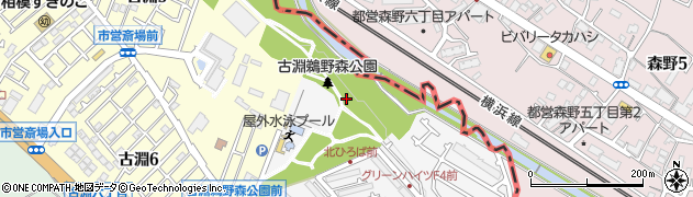 神奈川県相模原市南区鵜野森1丁目46周辺の地図