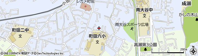 東京都町田市南大谷1218周辺の地図