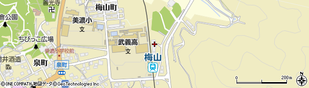 岐阜県美濃市1周辺の地図