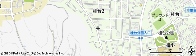 神奈川県横浜市青葉区桂台2丁目18-5周辺の地図