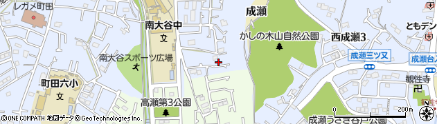 東京都町田市南大谷937周辺の地図