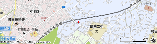 東京都町田市南大谷1428周辺の地図