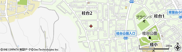 神奈川県横浜市青葉区桂台2丁目18-26周辺の地図
