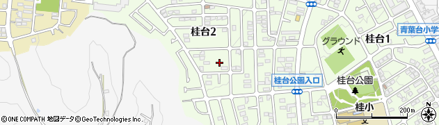 神奈川県横浜市青葉区桂台2丁目18-25周辺の地図