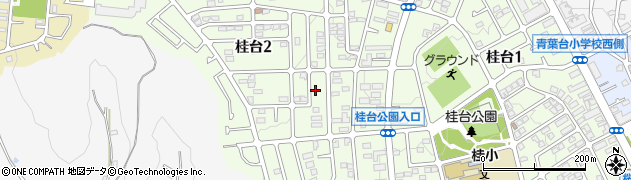 神奈川県横浜市青葉区桂台2丁目16-28周辺の地図