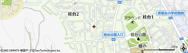 神奈川県横浜市青葉区桂台2丁目16-18周辺の地図