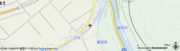鳥取県鳥取市福部町海士487周辺の地図