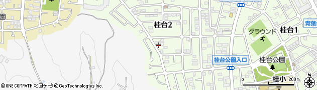 神奈川県横浜市青葉区桂台2丁目18-7周辺の地図