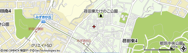 小池邸:荏田東駐車場周辺の地図