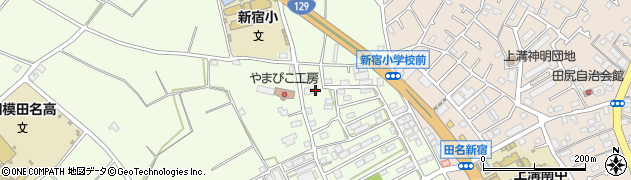 神奈川県相模原市中央区田名7148周辺の地図