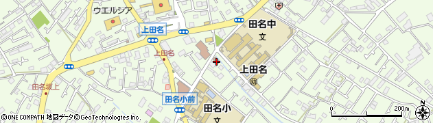 田名郵便局周辺の地図