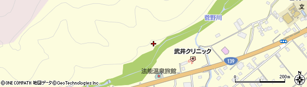 菅野川周辺の地図