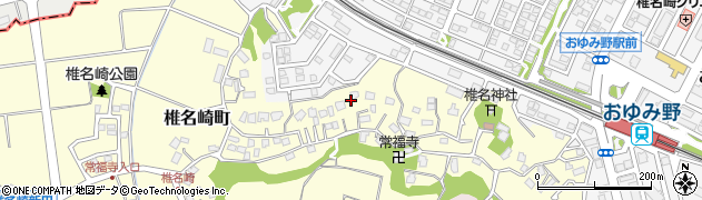 千葉県千葉市緑区椎名崎町45周辺の地図