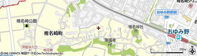 千葉県千葉市緑区椎名崎町周辺の地図