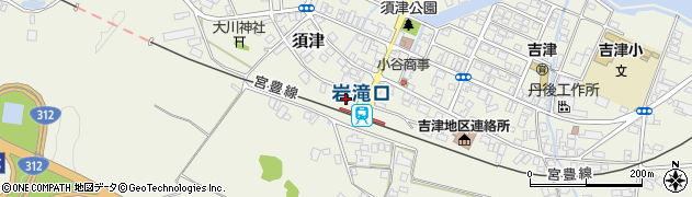 宮津警察署吉津駐在所周辺の地図
