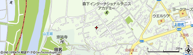 神奈川県相模原市中央区田名1311周辺の地図