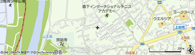 神奈川県相模原市中央区田名1312周辺の地図