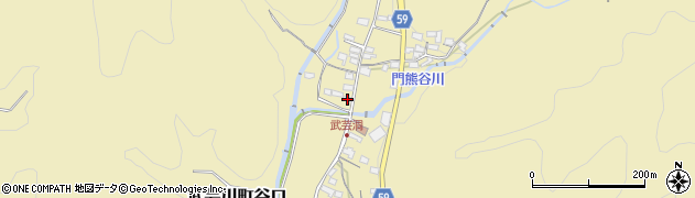 岐阜県関市武芸川町谷口1639周辺の地図