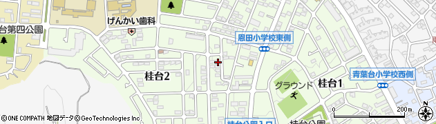 神奈川県横浜市青葉区桂台2丁目25-11周辺の地図