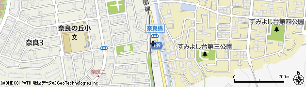 神奈川県横浜市青葉区奈良町334周辺の地図