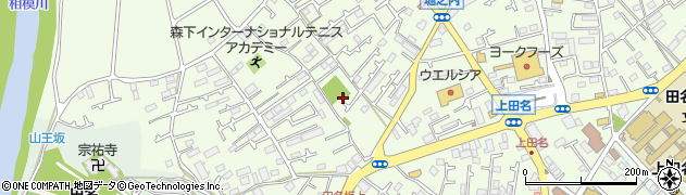 神奈川県相模原市中央区田名1817周辺の地図