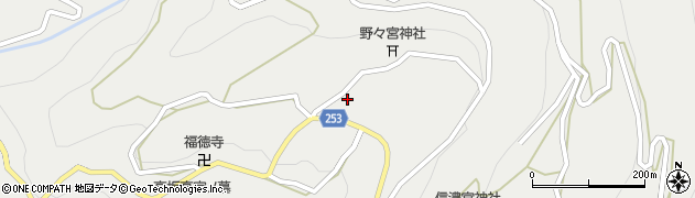 長野県下伊那郡大鹿村大河原2277周辺の地図