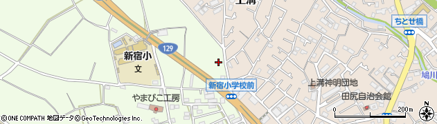 神奈川県相模原市中央区田名7122周辺の地図