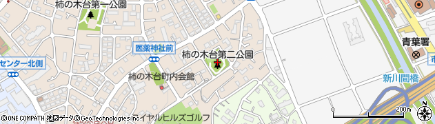 神奈川県横浜市青葉区柿の木台22周辺の地図