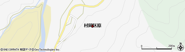兵庫県香美町（美方郡）村岡区原周辺の地図