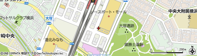 ヌォーボ（ＮＵＯＶＯ）横浜ノースポート・モール店周辺の地図