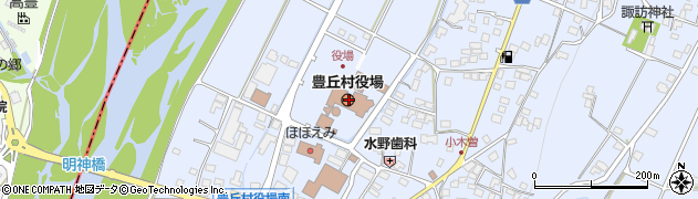 長野県下伊那郡豊丘村周辺の地図