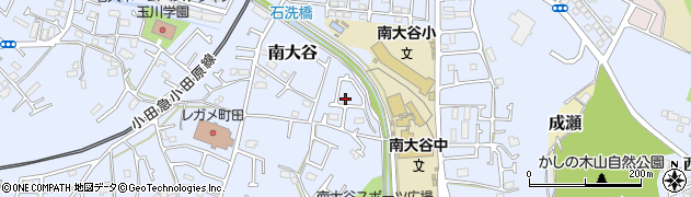東京都町田市南大谷1117-24周辺の地図