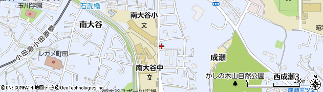 東京都町田市南大谷980-1周辺の地図