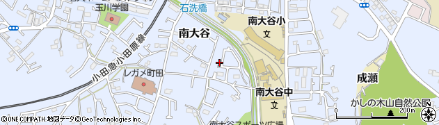 東京都町田市南大谷1117-22周辺の地図