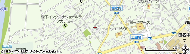 神奈川県相模原市中央区田名1844周辺の地図