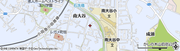 東京都町田市南大谷1117-21周辺の地図