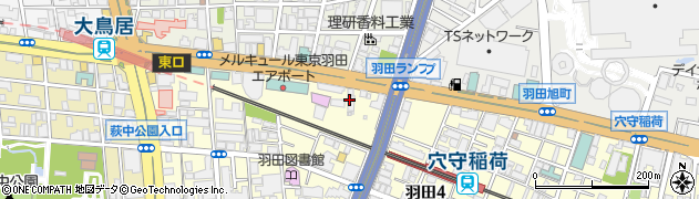 京急高速バス座席予約センター周辺の地図